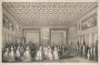Baptism of Victoria Cecil at Burghley Chapel. Date: 1866