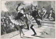 USA Music Hall Show - 1886. Date: 1886