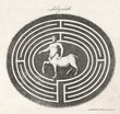 Centaur in Labyrinth. Date: 1768