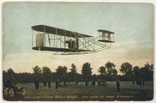 Wright At Auvours 1908. Date: Autumn 1908