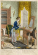 A dandy at his dressing table  1818. Date: 1818