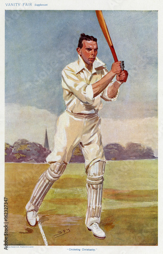 Fotografía Gillingham - Cricketer. Date: 1906