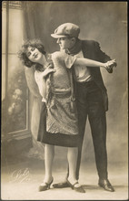 Apache Dance - France. Date: 1920's
