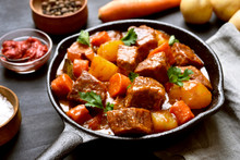 Beef Meat Stewed With Vegetables
