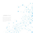 © Leonid - Molecule structure vector background