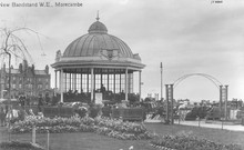 Bandstand  Morecambe. Date: 1913