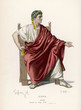 Ancient Roman Costume. Date: circa 1