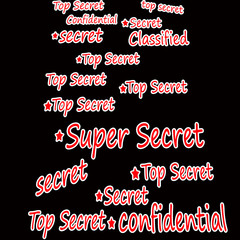 Sticker - Super top secret