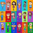 © Igor Zakowski - decorative pattern design with children