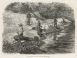 © Archivist - Gold in California. Date: 1853