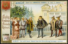 Thomas - Hamlet - Liebig. Date: 1868