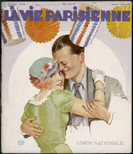 French Couple Dancing. Date: 1934