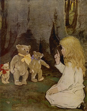 Goldilocks And Three Bears Free Stock Photo - Public Domain Pictures