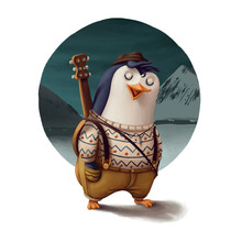 Musician Penguin