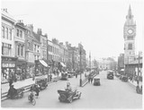 Fototapeta  - High Row  Darlington  County Durham. Date: 1926