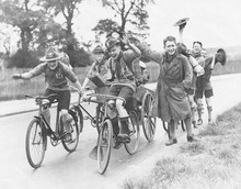 Scouts On Bikes 1930. Date: 11096