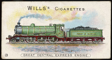 Wall Mural - Great Central Railway Loco. Date: late 19th century