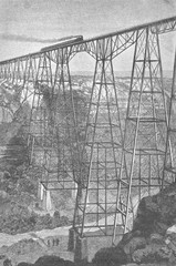 Wall Mural - Pecos Viaduct  Texas. Date: 1900