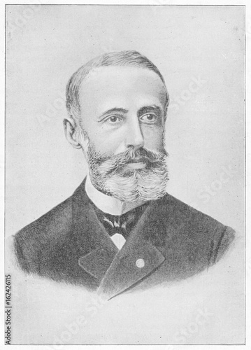 Gaston Plante. Date: 1834 - 1889 Poster Mural XXL