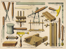 Bookbinding Tools 1875. Date: 1875