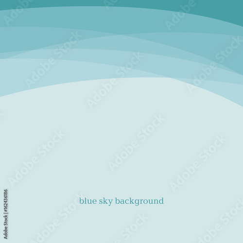 Abstract blue sky modern ba...