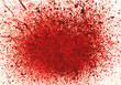 © Jakub Krechowicz - Abstract background with red ink splashes