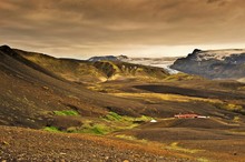 The Landmannalaugar - Thorsmork Route Is Called "Laugavegurinn", The Hot Spring Route, Which Is Very Appropriate. It Is Clearly Marked Between The Huts In Landmannalaugar, Hrafntinnusker (Obsidian Ske