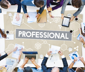Sticker - Professional Business Career Executive Boss Concept