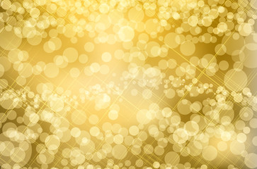 Sticker - abstract gold background