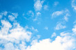 © happy_lark - Blue sky with clouds background