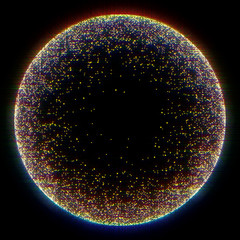 Poster - Glittering light background with bright sparkling star dust texture with diamond shine.
