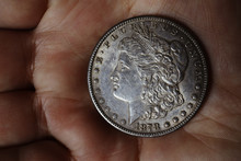The Old Silver American Dollar Of 1878