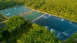 © Stéphane Bidouze - Shrimp farms aerial view
