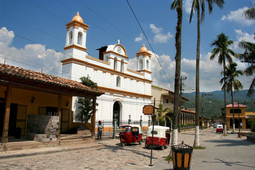 Wall Mural - Antigua is a city in the central highlands of Guatemala