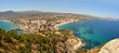 Costa Blanca Panorama
Panoramic view of Calpe from famous rock - Penon de Ifach,  overlooking the coast, the harbor, lake and the city.