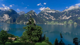 Fototapeta Góry - Nature of Swiss