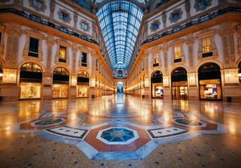 Galleria Vittorio Emanuele II interior