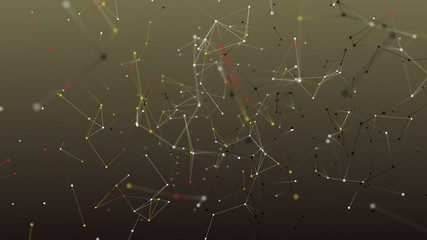 Wall Mural - colored geometry abstract background