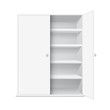 © Ilya Rumyantsev - White cabinet with open door, isolated on white