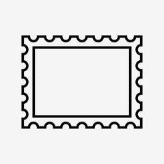 postage stamp icon