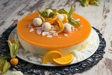 Multivitamintorte mit Orangen