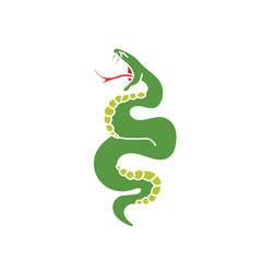 Wall Mural - doodle icon. snake. traditional tattoo flash. vector illustration