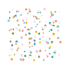 Poster - Modern Abstract Vector Confetti Background