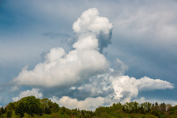 Wall Mural - Riesige Wolke