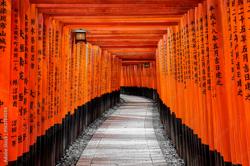 Gate to heaven, Kyoto, Japan - obrazy, fototapety, plakaty 