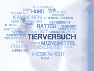 Canvas Print - Tierversuch