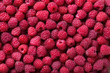 Ripe raspberry background