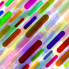 Poster - Abstract background with colorful geometric lines. Vector backdrop