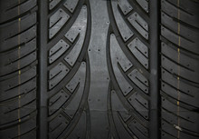 Car Tire Background, Tyre Texture Closeup Background