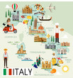 © moloko88 - Italy Travel Map.